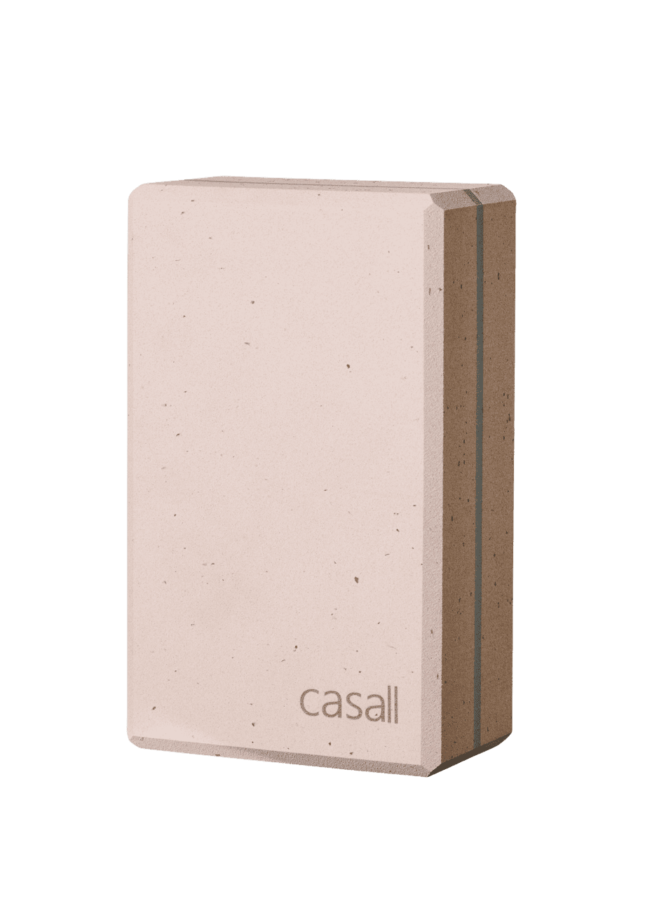 Casall Yoga block bamboo - Pink