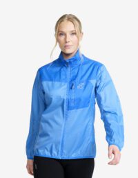 Revolution Race Dam > Jackor > Vindjackor - Unit Light Windbreaker - Dam - Azure Blue/French Blue, Storlek:M