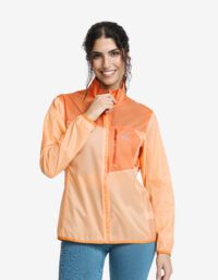 Revolution Race Unit Light Windbreaker Dam Peach Fuzz/Copper Tan, Storlek:S