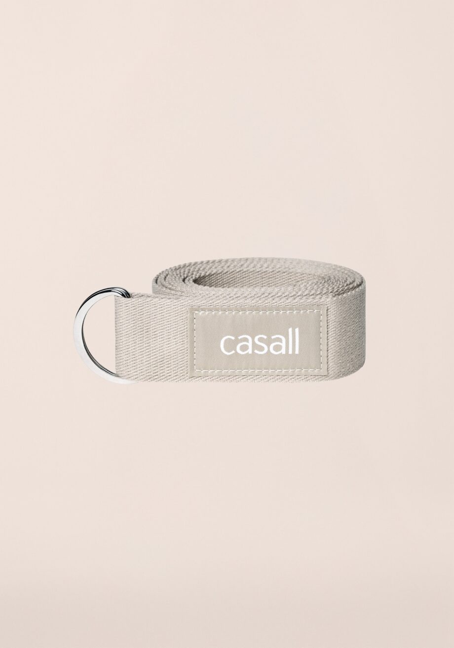 Casall Alignment Yoga Strap - Light Cashmere