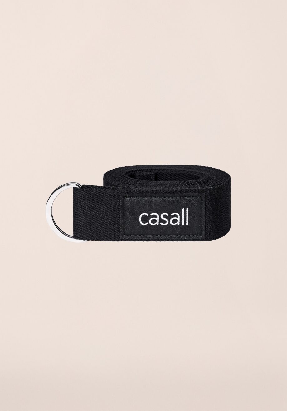 Casall Alignment Yoga Strap - Black