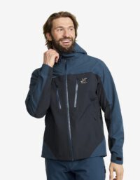 Revolution Race Jackor > Regn- & Skaljackor - Silence Proshell 3L Jacket - Herr - Moonlit Ocean/Dark Navy, Storlek:L