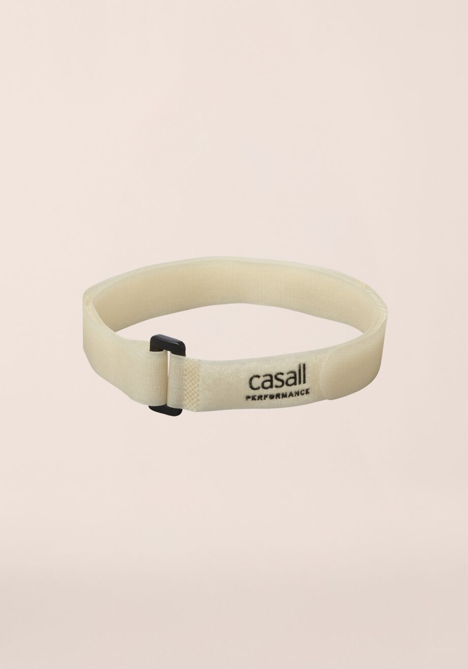 Casall PRF Yoga mat roll up strap - Clean Beige