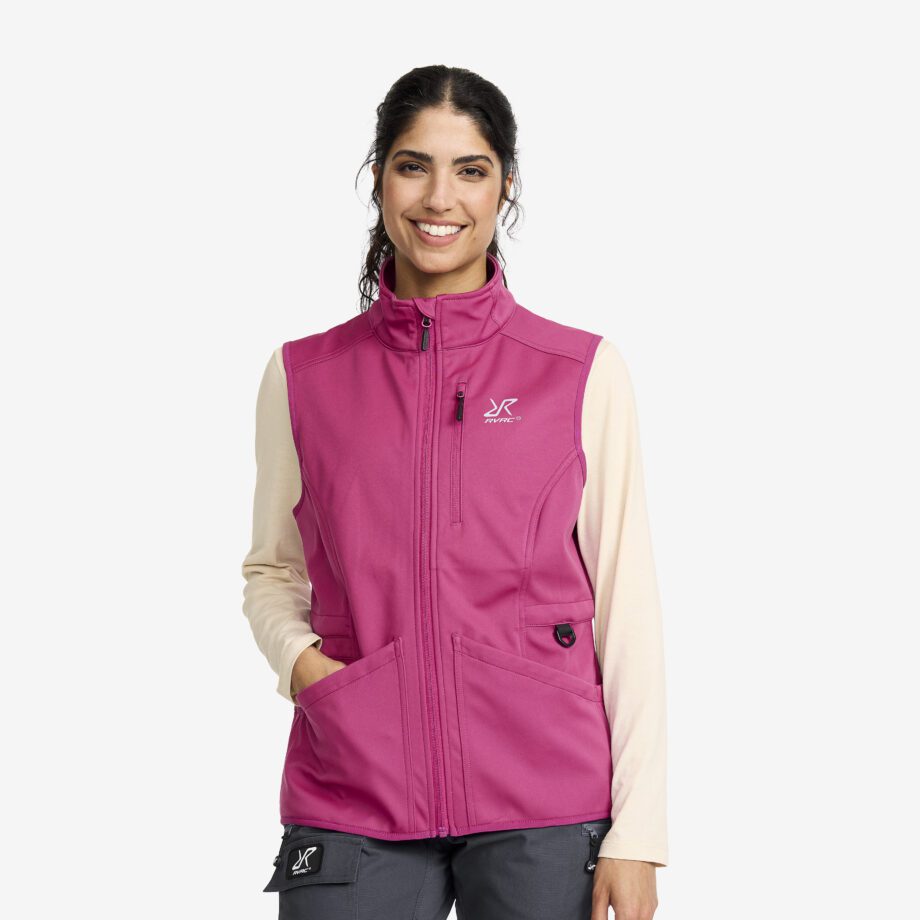 Revolution Race Responder Softshell Vest - Dam - Baton Rouge, Storlek:XS - Västar