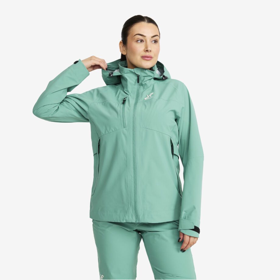 Revolution Race Dam > Jackor > Regn- & Skaljackor - Cloud 3L Shell Jacket - Dam - Bristol Blue, Storlek:XS
