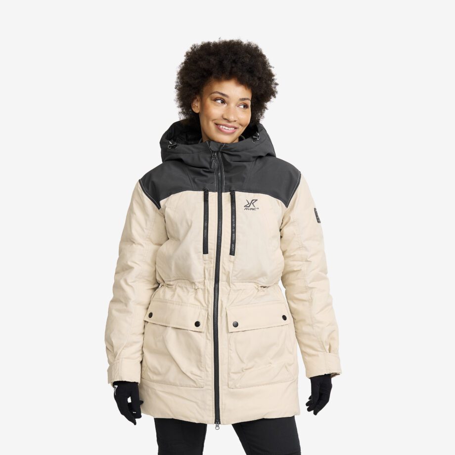 Revolution Race Vinterjackor - Outdoor Parka - Dam - Peyote, Storlek:M