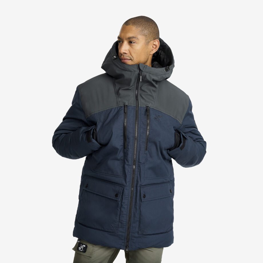 Revolution Race Vinterjackor - Outdoor Parka - Herr - Blueberry, Storlek:XS