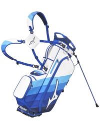 Mizuno Tour Stand Bag - Blue/White/Light Blue