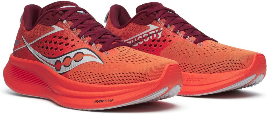 Saucony Ride 17 (Herr) - Pepper/Currant: 43 (US 9,5)