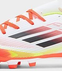 adidas F50 Club FG Fotbollsskor Unisex, White