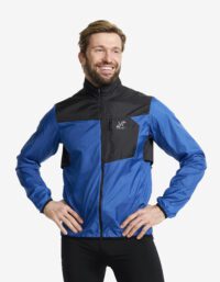 Revolution Race Jackor > Vindjackor - Unit Light Windbreaker - Herr - Imperial Blue/Black, Storlek:2XL