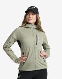 Revolution Race Dam > Jackor > Softshelljackor - Pure Softshell Jacket - Dam - Shadow, Storlek:XS