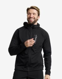 Revolution Race Jackor > Softshelljackor - Pure Softshell Jacket - Herr - Black, Storlek:XS