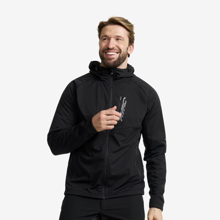Revolution Race Jackor > Softshelljackor - Pure Softshell Jacket - Herr - Black, Storlek:XS