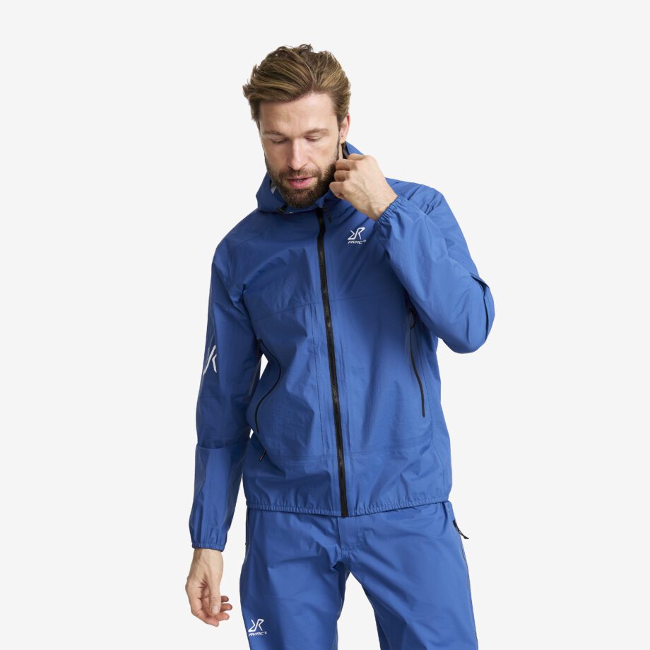 Revolution Race Jackor > Regn- & Skaljackor - Arcade 3L Lightweight Jacket - Herr - True Blue, Storlek:XL