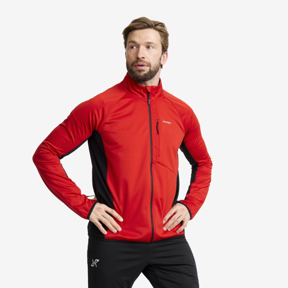 Revolution Race Jackor > Vindjackor - Pace Wind Jacket - Herr - Aura Orange, Storlek:XL