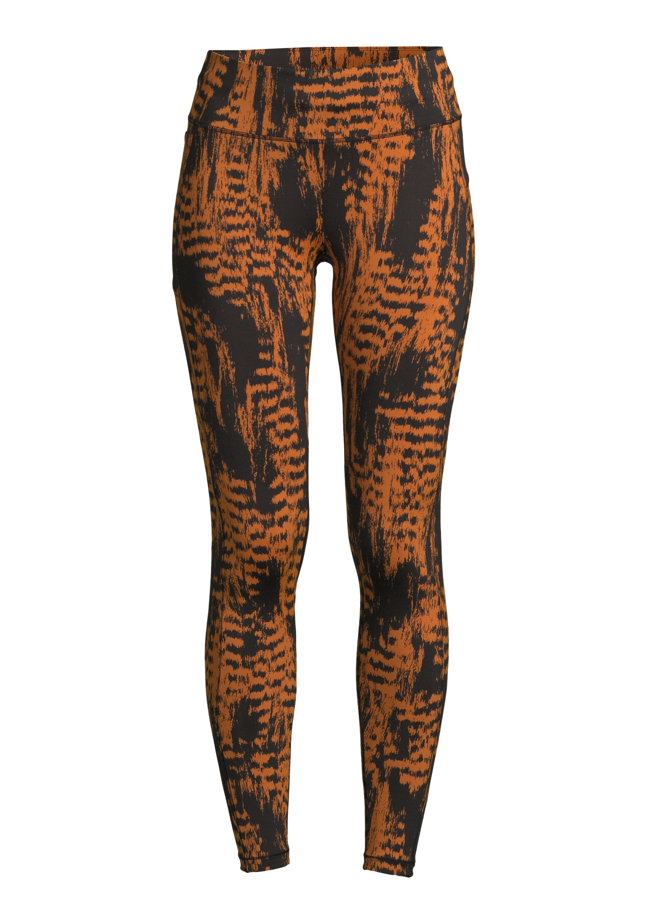 Casall Essential Tights Printed - Survive Brown