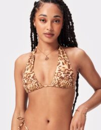 Stronger - Halterneck Bikini Top