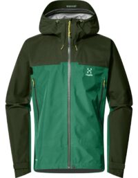 Haglöfs ROC Flash GTX Jacket Men Dk Jelly Green/Seaweed Green