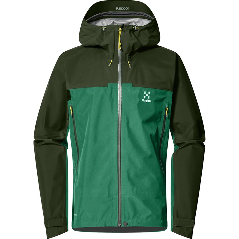 Haglöfs ROC Flash GTX Jacket Men Dk Jelly Green/Seaweed Green