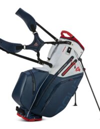 BIG MAX Aqua Hybrid 4 Stand Bag - Navy/Red