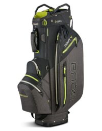 BIG MAX Aqua Tour 4 Cart Bag - Black/Storm/Lime