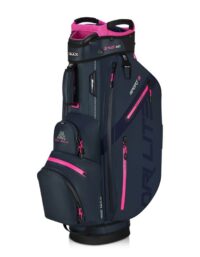 BIG MAX Dri Lite Sport 3 Cart Bag - Steel Blue/Fuchsia
