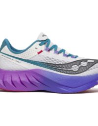 Saucony Endorphin Pro 4 Womens White/Shadow White/Shadow 42.5