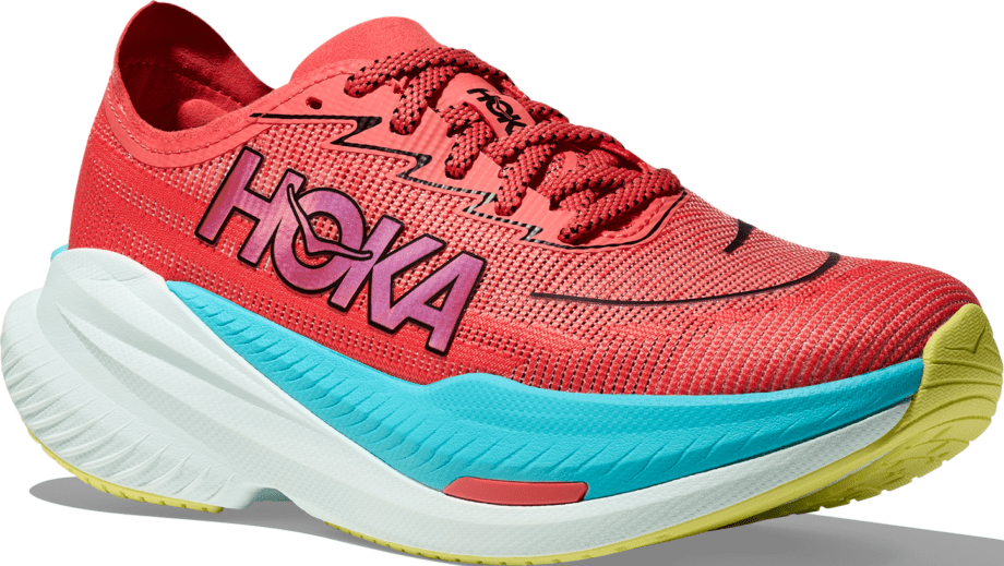 Hoka Mach X 2 (Herr) - Grape Fruit/Electric Coral: 46 (US 11,5)