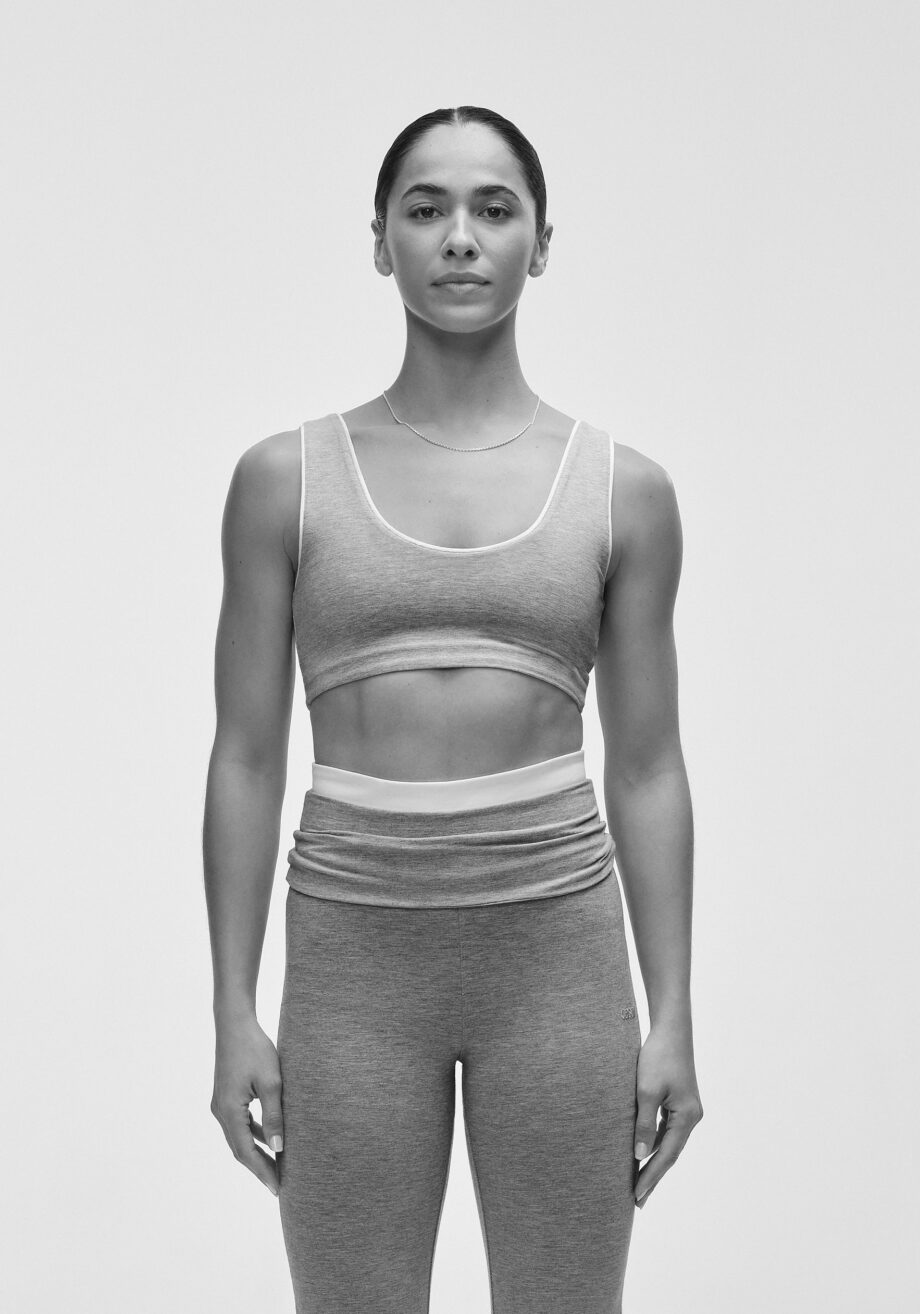 Casall Sublime Fling Bralette - Grey Melange