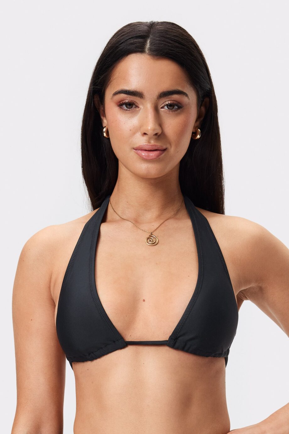 Stronger - Halterneck Bikini Top
