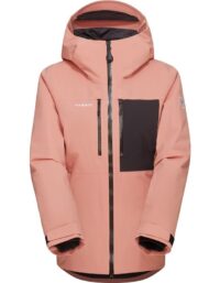 Mammut Stoney HS Thermo Hooded Jacket Women Quartz Dust/Black