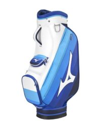 Mizuno Tour Cart Bag - Blue/White/Light Blue