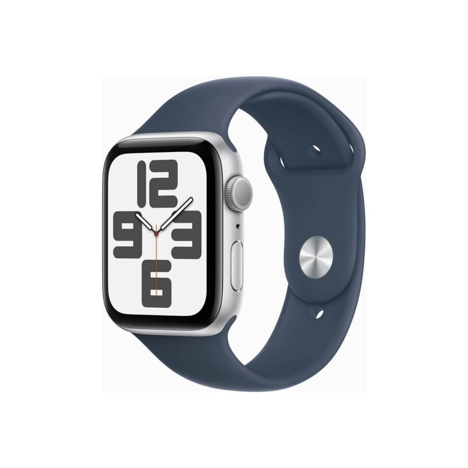 Watch SE GPS 44mm Silver Alu Case Storm Blue Sport Band - M/