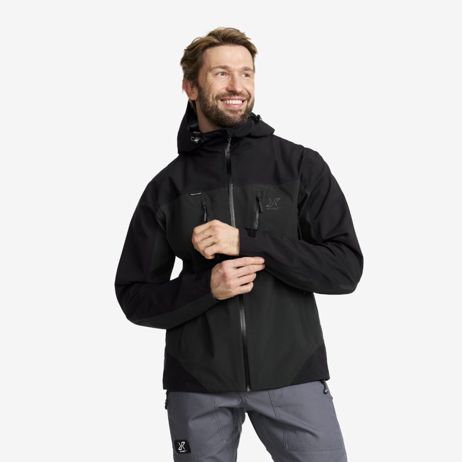 Revolution Race Jackor > Regn- & Skaljackor - Silence Proshell 3L Jacket - Herr - Moonless Night, Storlek:XS