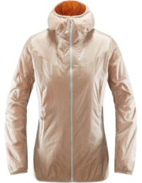 Haglöfs Aran Valley Jacket Women Haze/Desert Yellow