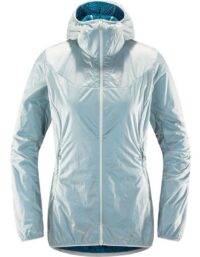 Haglöfs Aran Valley Jacket Women Haze/Mosaic Blue