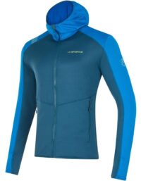 La Sportiva Upendo Hoody Men Storm Blue/Electric Blue