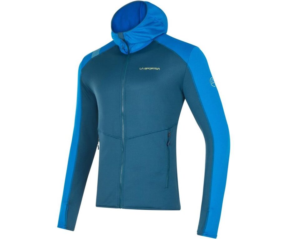 La Sportiva Upendo Hoody Men Storm Blue/Electric Blue