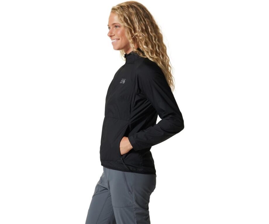 Mountain Hardwear Kor Airshell Full Zip Jacket Women Black