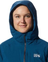 Mountain Hardwear Stretch Ozonic Insulated Jacket Women Dark Caspian