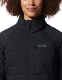 Mountain Hardwear Stretchdown High-Hip Jacket Women Black