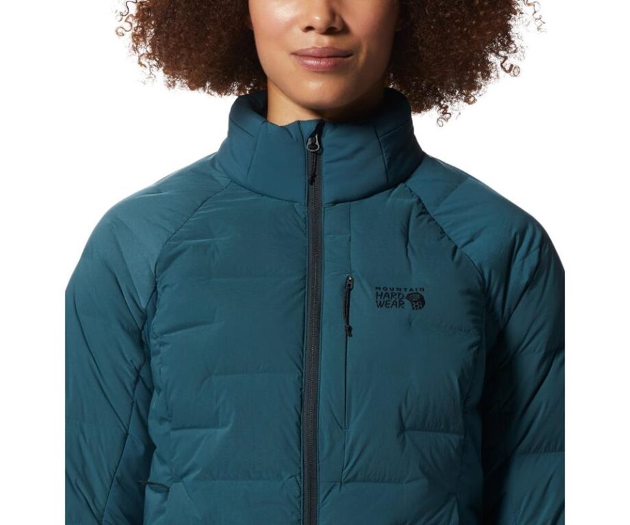 Mountain Hardwear Stretchdown High-Hip Jacket Women Dark Marsh