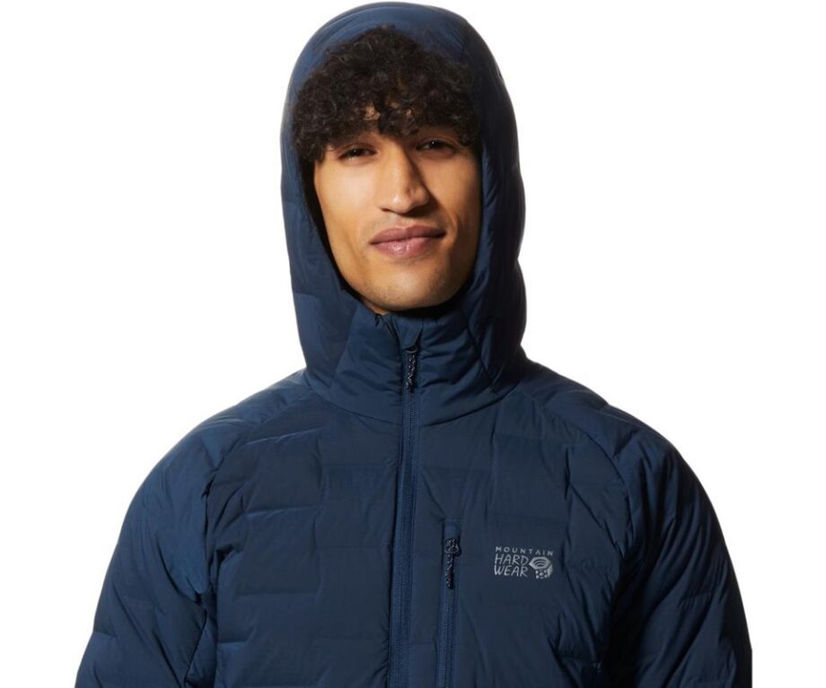 Mountain Hardwear Stretchdown Hooded Jacket Men Hardwear Navy
