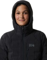 Mountain Hardwear Stretchdown Hoody Jacket Women Dark Storm Heather