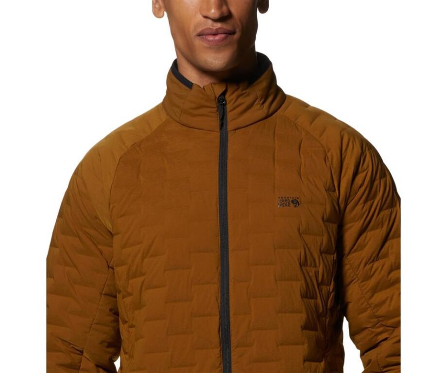 Mountain Hardwear Stretchdown Light Jacket Men Golden Brown