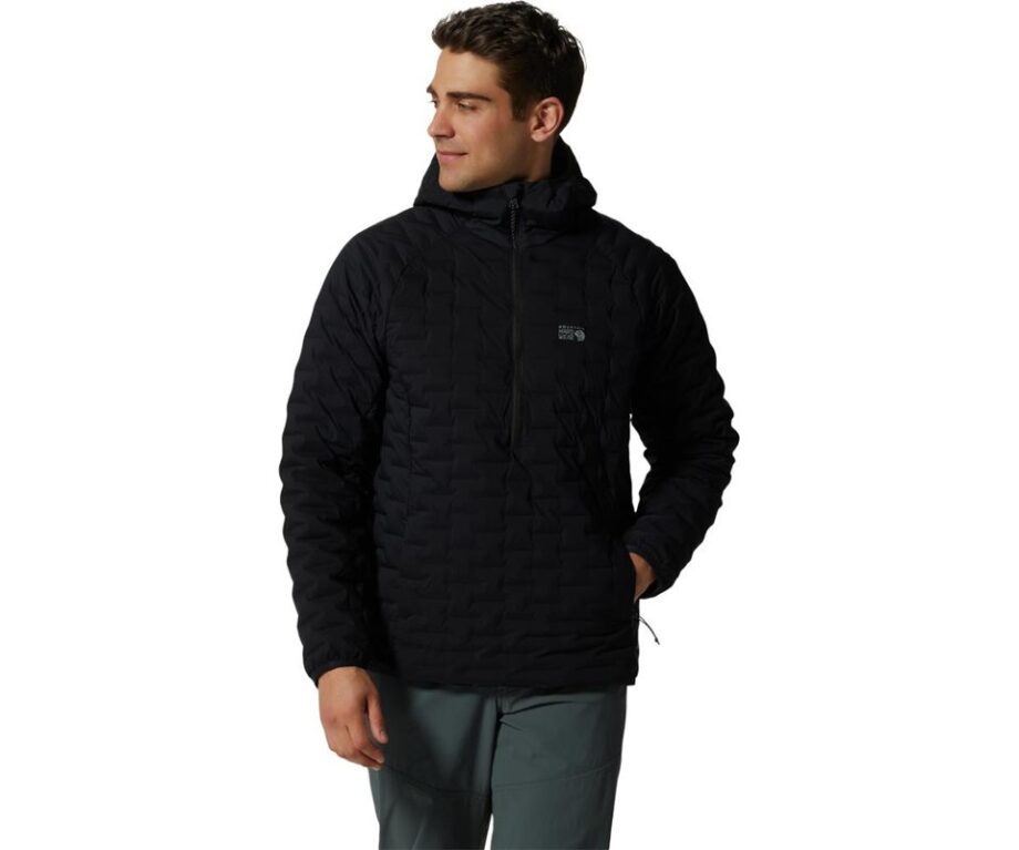 Mountain Hardwear Stretchdown Light Pullover Men Black