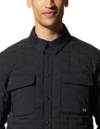 Mountain Hardwear Stretchdown Light Shacket Men Black