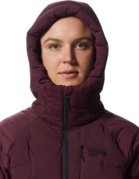 Mountain Hardwear Stretchdown Parka Women Cocoa Red