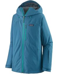 Patagonia Powder Town Jacket Women Wavy Blue